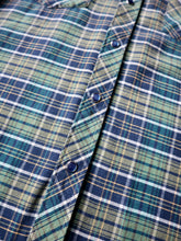 Load image into Gallery viewer, 1980s Roebucks Western Pearl Snap Flannel Shirt - L
