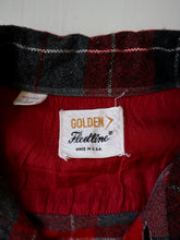 Load image into Gallery viewer, 1960/70s Golden Fleetline Wool &amp; Rayon Flap Pocket Shirt - M
