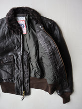 Load image into Gallery viewer, 2000s U.S Navy DSCP G-1 Leather Flyer's Jacket - S

