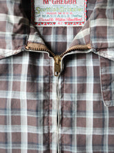 Load image into Gallery viewer, 1950s Plaid McGregor Drizzler Jacket - M/L
