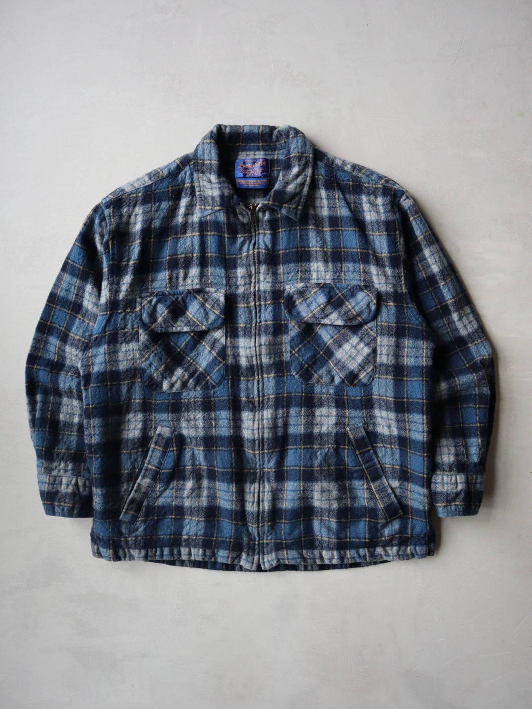 1990's Pendleton Plaid Jacket - M