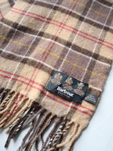 Load image into Gallery viewer, Barbour Plaid Lambswool Scarf
