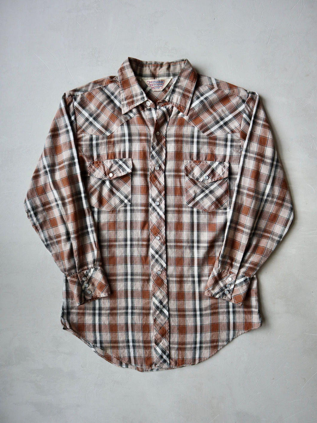 1970s Watchman Pearl Snap Western Shirt - XS