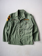 Load image into Gallery viewer, 1950/60s U.S Army OG-107 1st Pattern Fatigue Shirt - S
