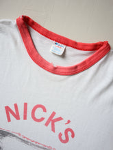 Load image into Gallery viewer, 1980s Nick's Famous Coney Island Champion Ringer T-Shirt - M

