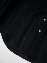 Load image into Gallery viewer, Polo Ralph Lauren Suede Leather Western Shirt - L
