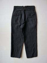 Load image into Gallery viewer, 1940s Euro Wool Buckleback Work Pants - 30"
