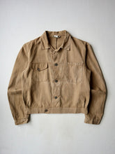 Load image into Gallery viewer, Czech Otavan Třebon Cropped Herringbone Twill Workwear Jacket - L

