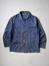 Load image into Gallery viewer, 1970s Thrashed Italian Chore Jacket - L
