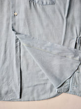 Load image into Gallery viewer, 1960s Penneys Towncraft Powder Blue French Cuff Shirt - M/L
