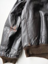 Load image into Gallery viewer, 1960s Cooper Type G-1 Leather Flight Jacket - L
