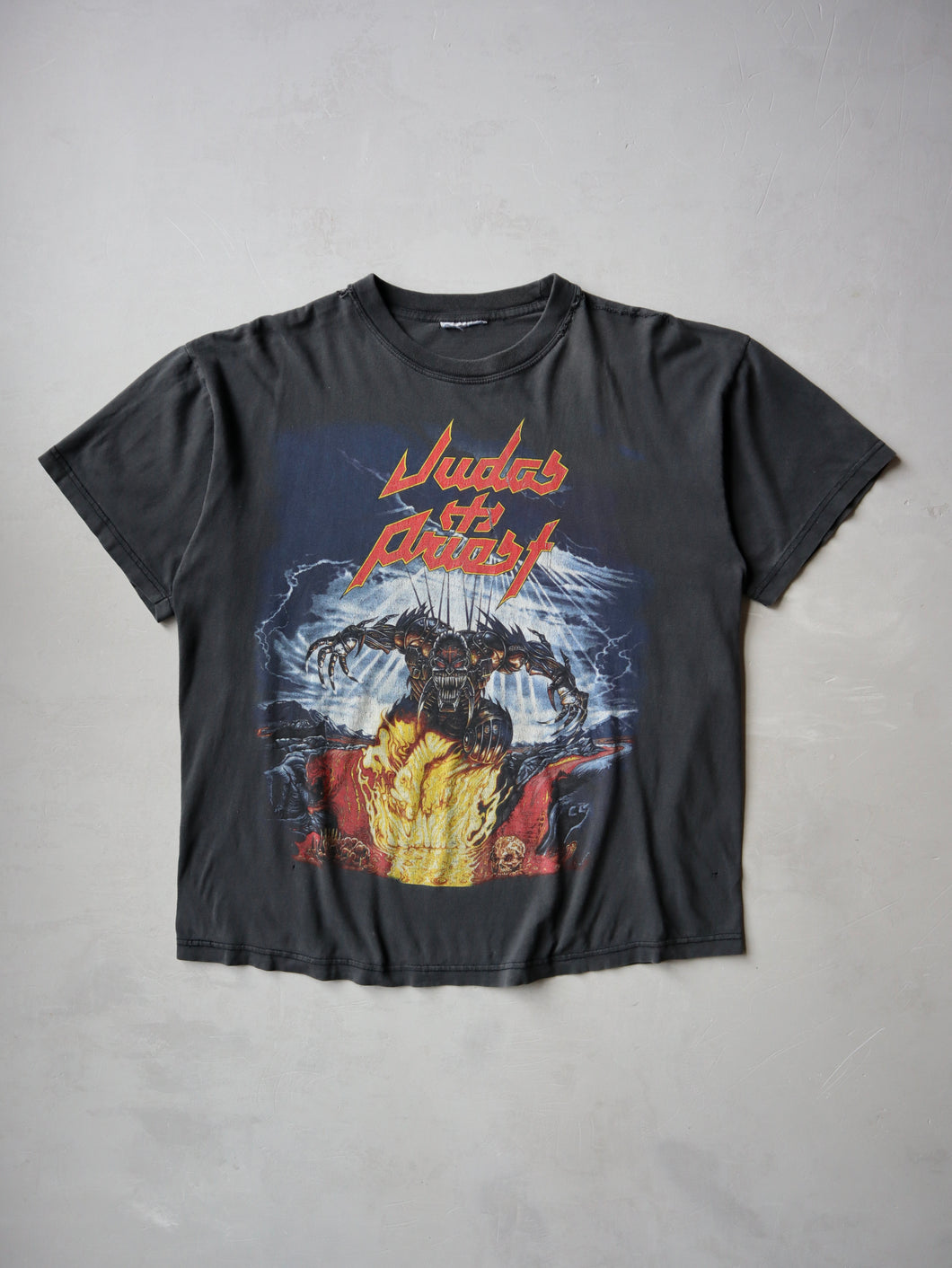 1990's Distressed Judas Priest Jugulator World Tour T-Shirt - M/L