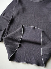 Load image into Gallery viewer, 1990s Overdyed Waffle Thermal Long Sleeve - S/M
