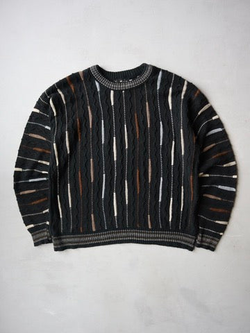 1980's Alan Stuart Coogi Style Light Sweater - XL