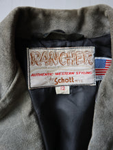 Load image into Gallery viewer, Schott Rancher Western Suede Leather Fringe Jacket - XS
