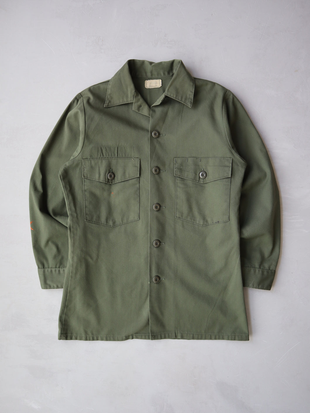 1980's U.S Army OG-507 Shirt - S