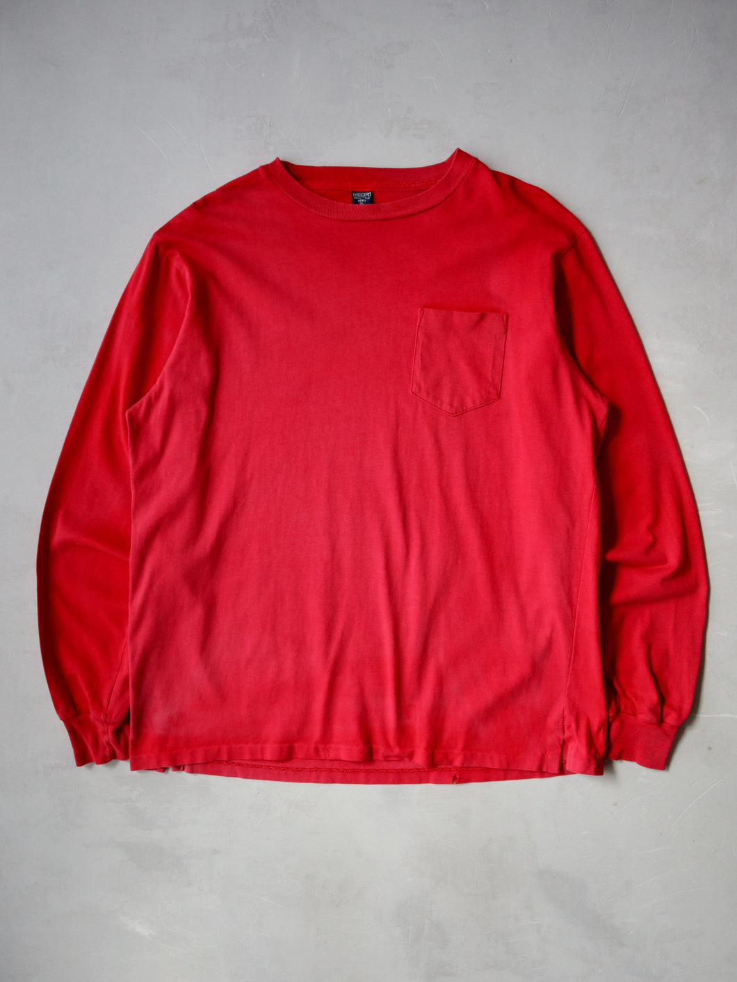 1990's Lands End Faded Long Sleeve - XL