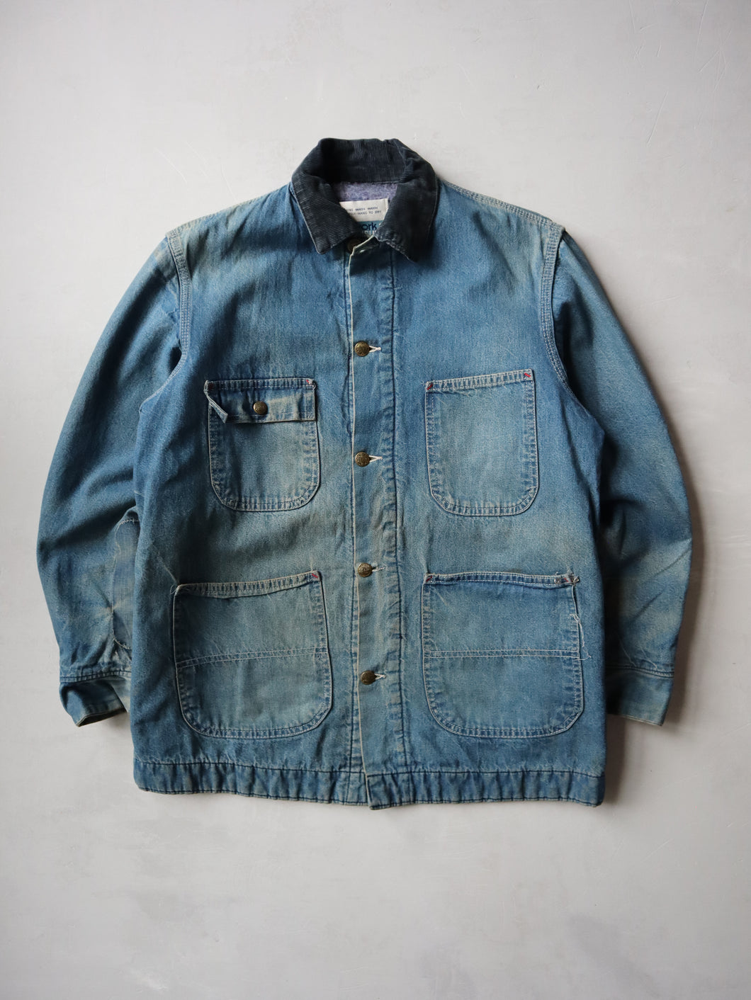 1980's Thrashed Sears Chore Jacket - M