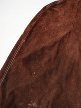 Load image into Gallery viewer, 1970&#39;s Velasco Suede Leather Poncho - One Size
