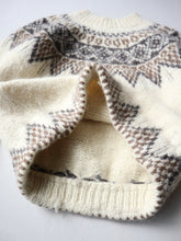 Load image into Gallery viewer, 1980s Icelandic Wool Knit Sweater - XS
