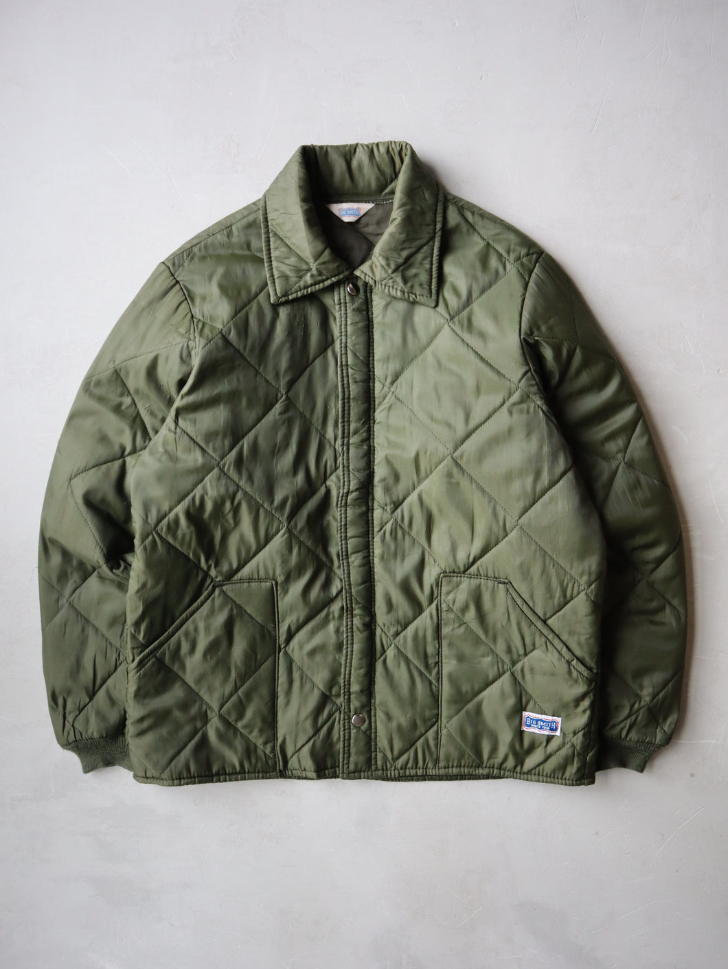 1970s Big Smith Quilted Jacket - M/L