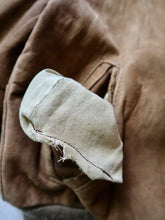 Load image into Gallery viewer, 1960s Distressed Bermans Suede Bomber Leather Jacket - L
