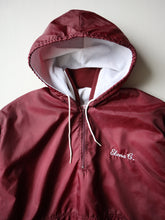 Load image into Gallery viewer, 1970s Maroon Kings Park Hooded Warm Up Windbreaker - M

