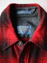 Load image into Gallery viewer, 1970s Pendleton Shadow Plaid Wool Flannel Shirt - M
