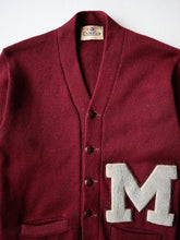 Load image into Gallery viewer, 1950s Campus Letterman Cardigan - XS

