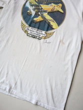 Load image into Gallery viewer, 1980s Distressed Gee Bee Super Sportster Airplane T-Shirt - M

