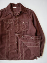 Load image into Gallery viewer, 1970s Montgomery Ward Denim Overshirt - M
