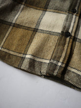 Load image into Gallery viewer, 1970s Plaid CPO Shirt - L
