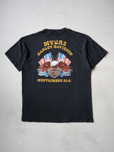 Load image into Gallery viewer, 1980s 3D Emblem Myers Harley Davidson T-Shirt - S
