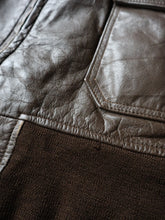Load image into Gallery viewer, 1980s U.S Navy G-1 Leather Flight Jacket - L
