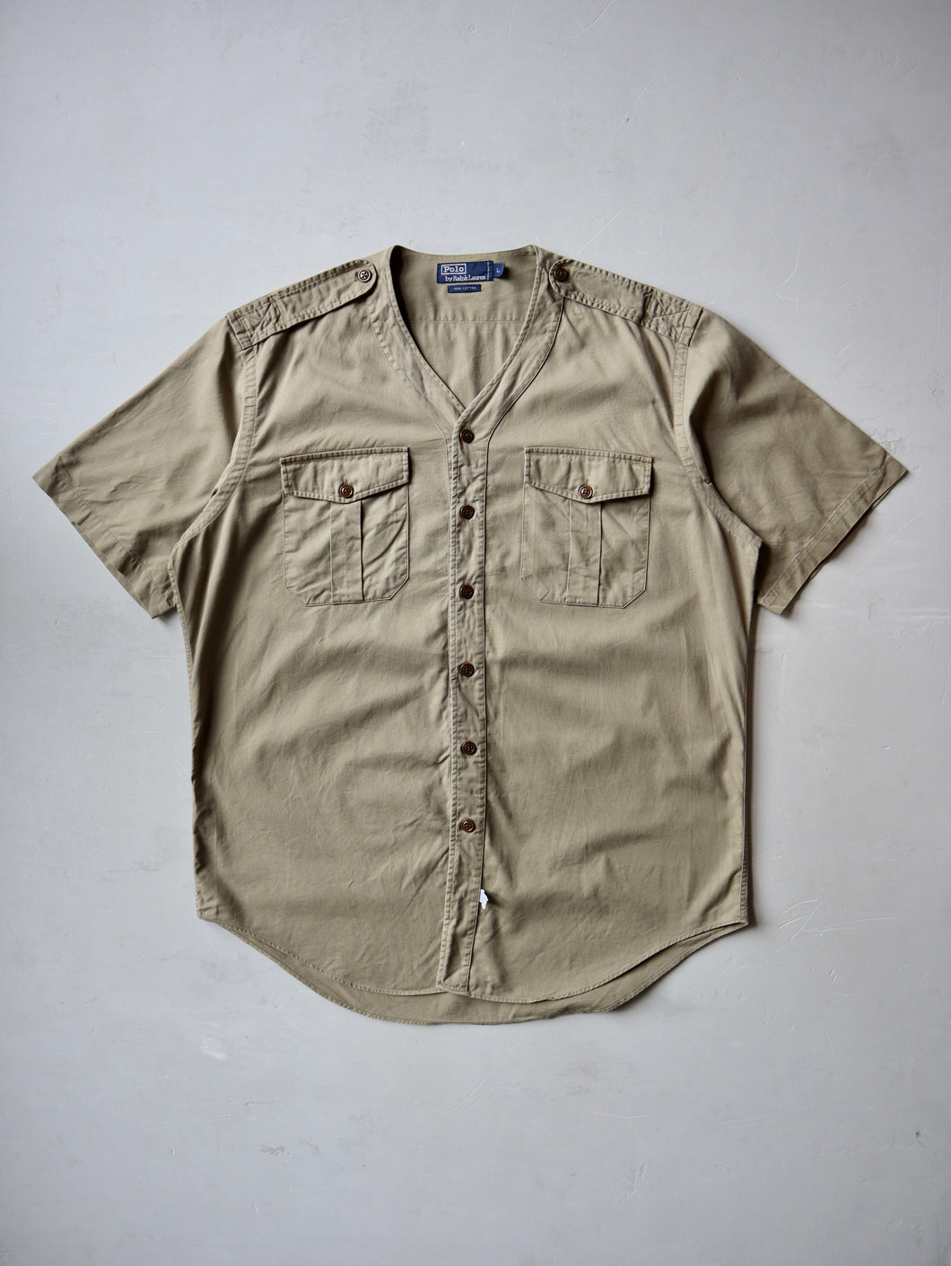 1990's Polo Ralph Lauren Baseball Shirt - XL