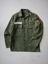 Load image into Gallery viewer, 1950&#39;s U.S Army OG-107 13 Star Fatigue Shirt - S
