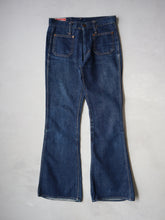 Load image into Gallery viewer, 1970&#39;s Betty Smith by Big John Sanforized Flares -  28&quot;
