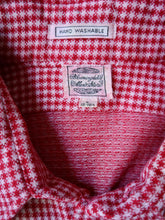 Load image into Gallery viewer, 1960s Bloomingdale's Houndstooth Shirt - S
