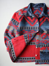 Load image into Gallery viewer, 1980s Women's Aztec Wool Blend Jacket - M
