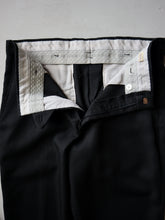 Load image into Gallery viewer, 1970&#39;s Action Flex Black Slacks - 32&quot;
