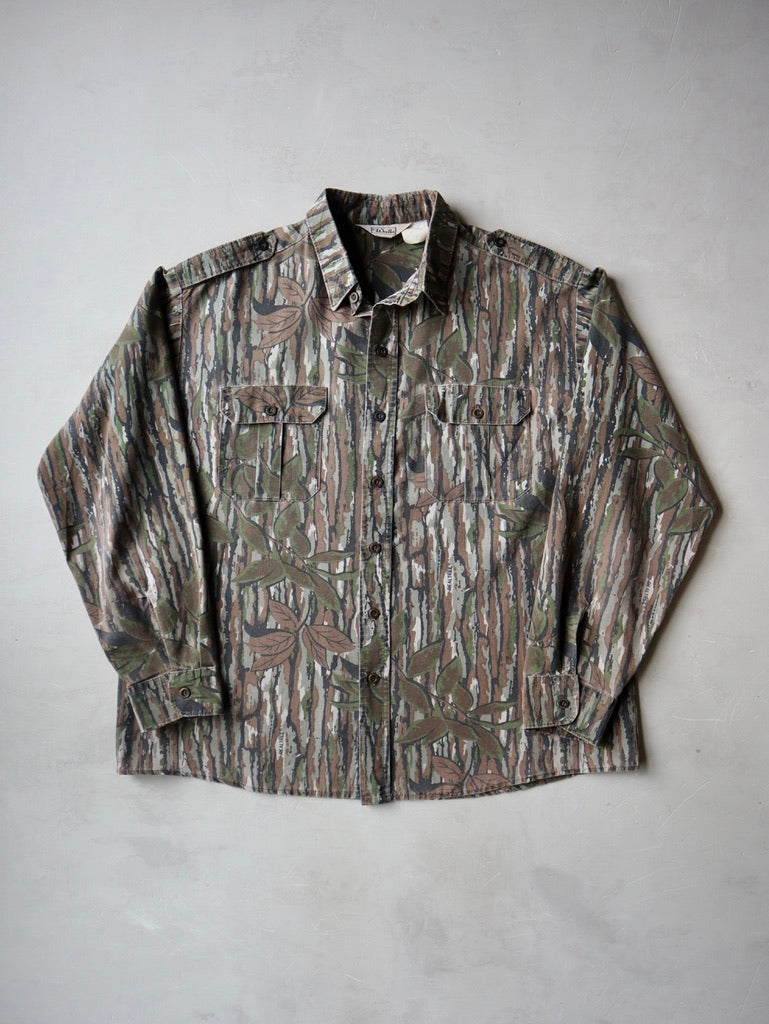 1990s Walls Trebark Camo Shirt - XXL