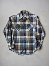 Load image into Gallery viewer, 1970&#39;s Plaid Flannel Shirt - L
