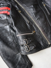 Load image into Gallery viewer, 1970&#39;s Moto Cuir Paris Cafe Racer Leather Jacket - S
