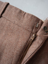 Load image into Gallery viewer, 1970&#39;s Mini Check Wool Bootcut Pants - 31&quot;
