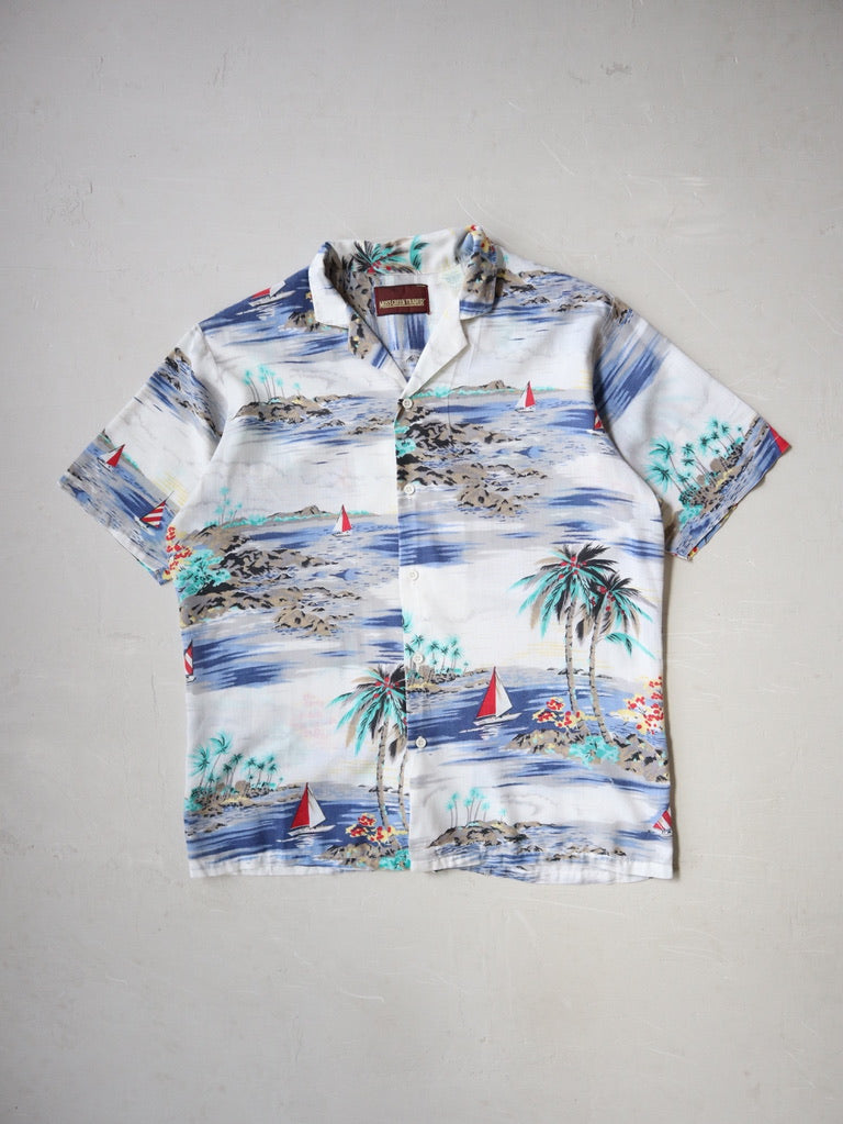 1990's Moss Creek Trader Rayon Blend Hawaiian Shirt - M