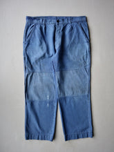 Load image into Gallery viewer, 1970s Two Tone French Workwear Pants - 34"
