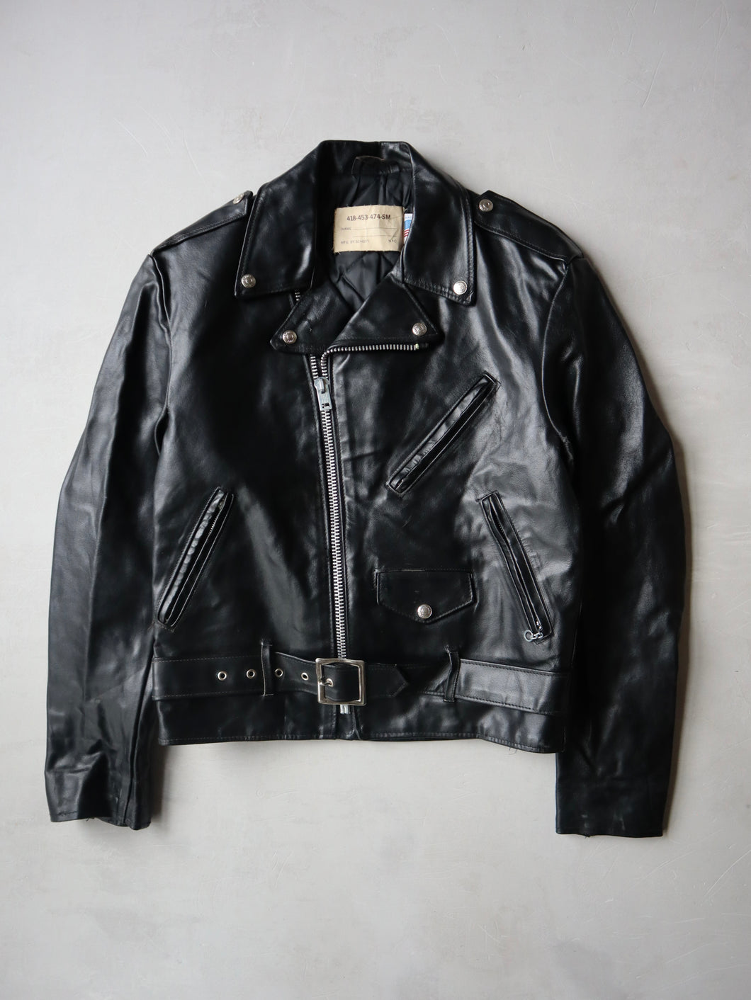 1980's Schott 418 Perfecto Leather Jacket - S