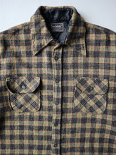 Load image into Gallery viewer, 1970s Wool &amp; Linen Blend Check Shirt - L
