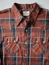 Load image into Gallery viewer, 1970s Dee Cee Brand Sawtooth Pearl Snap Western Shirt - L
