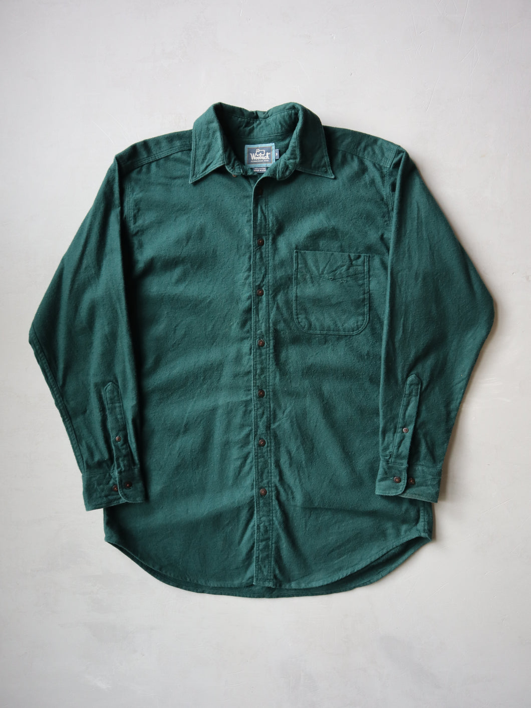 1990's Woolrich Chamois Shirt - M